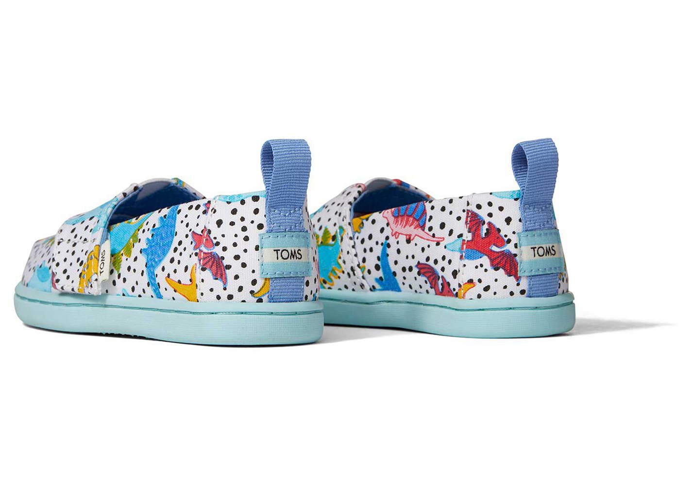 Toms Alpargata Tiny Dinosaur Doodles Espadrille Multicolor - Kids - 95136-ZMKA